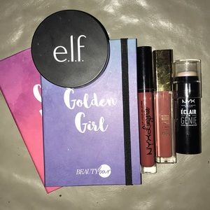 Beauty bar, Milani, NYX, and e.l.f makeup bundle